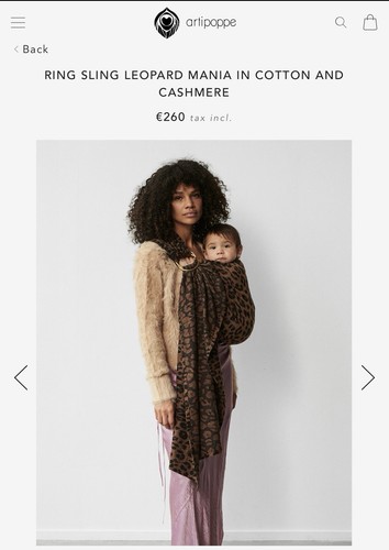 Artipoppe leopard ring - ring, sling