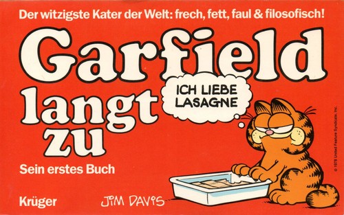 Garfield langt sein erstes - zu,,