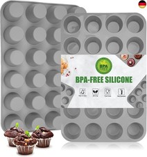 2er Set Silikon Muffinformen