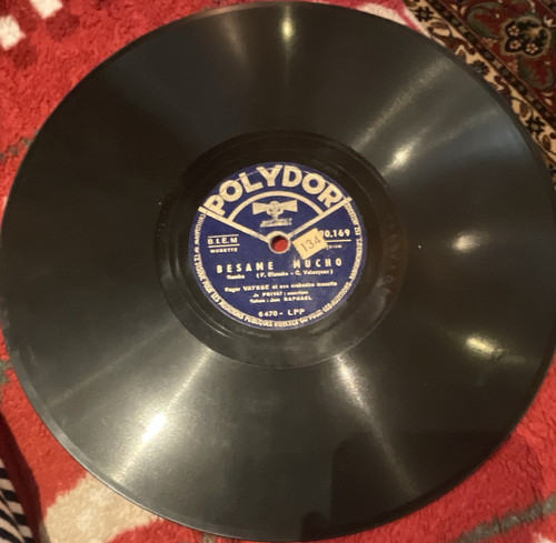 Polydor schellackplatte amor - schellackplatte,