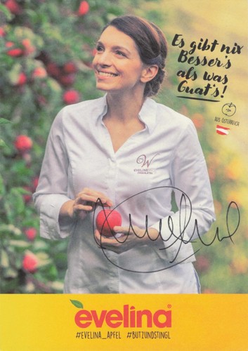 Eveline wild autogramm - eveline,