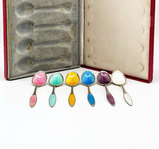 6er Set 925 Sterling Silber