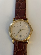 Maurice Lacroix Herren Armbanduhr  Quartz Swiss Made, Batterie neu, 38 mm