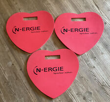 3 X Sitzkissen - Herzförmig - Stadionkissen - Fussball - Theater