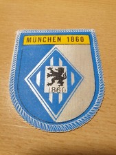 Aufnäher TSV 1860 MÜNCHEN 70er Jahre NEUWERTIG Fussball Fan Patch Pin Ultras