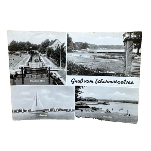 Postkarte scharmützelsee - postkarte,