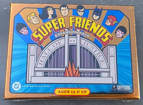 Deck building game super - dc, game: