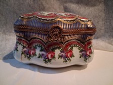 Limoges France peint main Dose