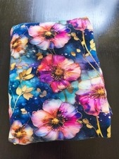 Meterware Jersey Blumen Digitaldruck - 1,20mxVB