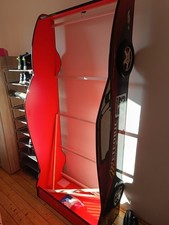 Auto Bett 90x200 für Kinder, Rot