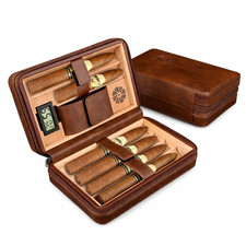 Zigarren Humidor Etui Leder
