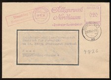 853245) DDR ZKD FST Beleg Schlepperwerk Nordhausen 1964 Trecker !!!