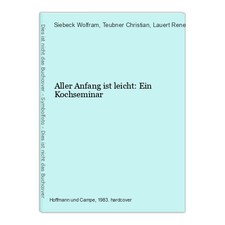 Aller anfang ist - anfang, leicht: