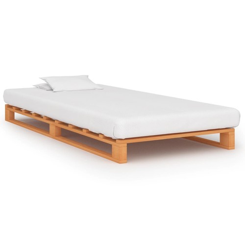 Palettenbett massivholz bett - palettenbett,