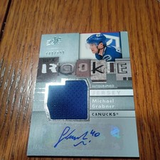 Michael Grabner 2009-10 UD SPX