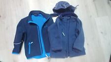 2 x Jako-o Softshelljacke 92 98 Marine Blau Übergang