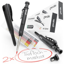 greate 2x Tieflochmarker