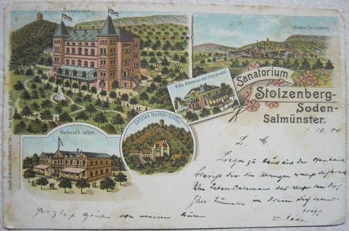 Litho soden salmünster - ak,
