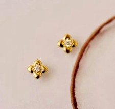 Massive 18K 585 Gold Ohrringe