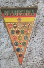Wimpel  BAYERN MÜNCHEN 1985/86 BUNDESLIGA FIFA 20 x 31 cm, SAMMLERZUSTAND SELTEN