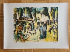 Werner Lichtner-Aix, Farblithografie, 1969, 33/100