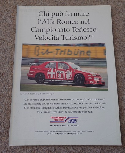 Alfa romeo 155 poster - poster, deutsche