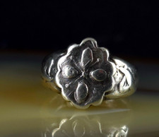 Ring Silber Sterling Siegel ab