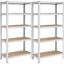 Schwerlastregal Lagerregal Werkstattregal Kellerregal Metall Regal SONGMICS