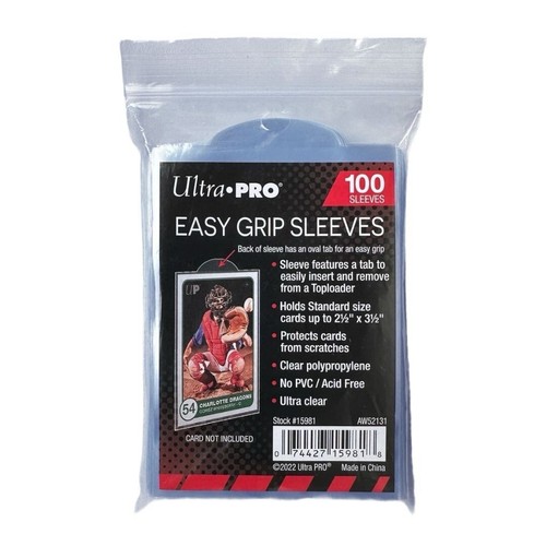 Ultra pro easy grip sleeves - pro,