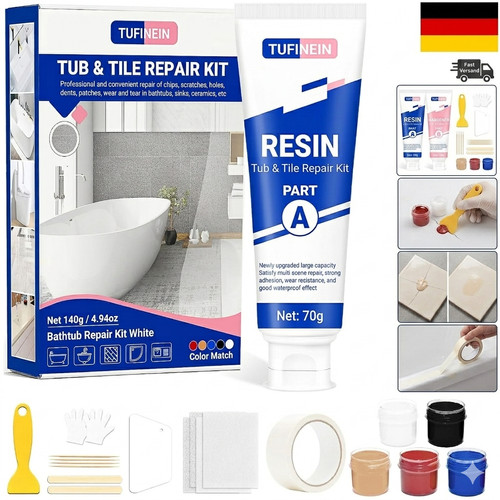 Badewannen reparaturset weiß - reparaturset,