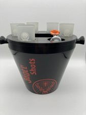 Jägermeister Eiseimer, Kühler, Servierer, mit 5 2cl Gläsers I Händler