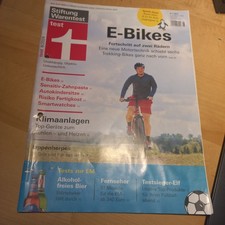 Test Heft Stiftung Warentest Juni 2024 E-Bikes Kindersitze Smartwatches Klimaanl