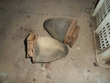 Multicar M25 Druckstück Blattfeder Hinterachse 2 Stück mit alten Gummipuffer