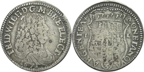 Brandenburg preussen taler - brandenburg,
