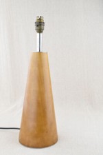 Teak Tischlampe von Lumess