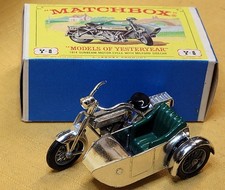 Matchbox Motorrad mit
