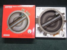 Fleischmann 6152 C HO Elek. Drehscheibe, Profigleis mit 10 Auffahrten, geprüft