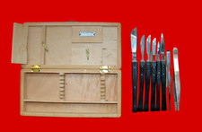 H. Hauptner Berlin-Solingen Feldchirurgisches Set im Holzetui 1930er–1940er Jahr