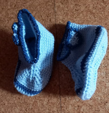Babyschuhe ballerina hellblau - babyschuhe,