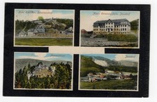 Litho Ak Zittauer Gebirge Hotel Edelstein Schanzendorf Nonnenfelsen Jonsdorf