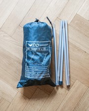DD Hammocks Tarp 3 x 3 m mit Tarpstange