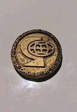 DDR Reisebüro Werbung Reklame Klischee Druckplatte Druckstock Stempel Buchdruck