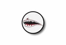 Patch aufnäher aufbügler morale gedruckt motorrad hai shark jdm biker
