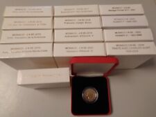 MONACO ab 2007 2024 - 2 Euro Gedenkmünzen in PP proof - JAHRGANG NACH WAHL