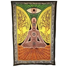 Indisches Wandtuch Chakra