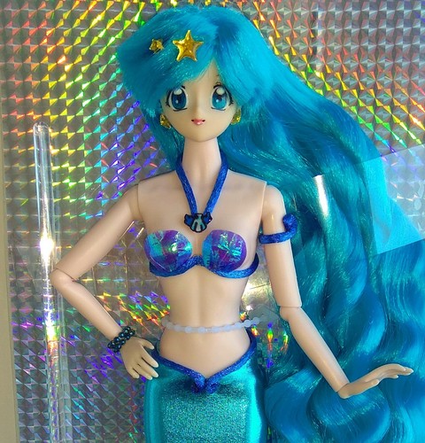 Mermaid melody doll art - melody, piece