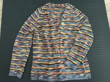 Superweiche Strickjacke - Grobstrick - bunt Gr. 44