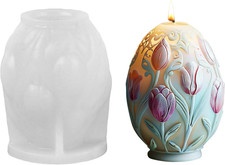 3D Kerzenform Frühling Deko