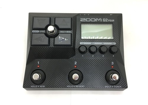 Zoom effektpedal mit vier - zoom, g2