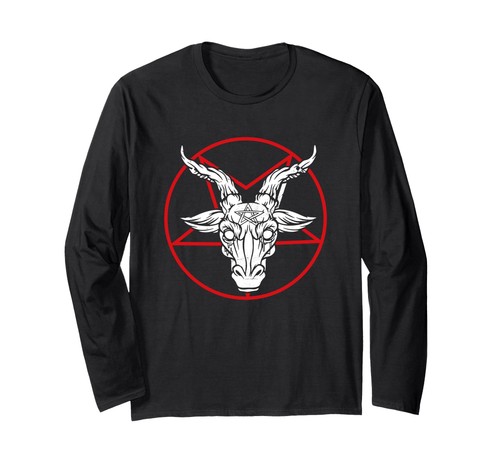 Baphomet langarmshirt 666 - baphomet,